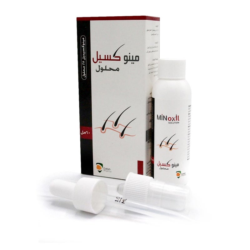 دله فارما علاج تساقط الشعر الوراثي محلول مينوكسيديل %5 بحجم 60 مل - Image 2